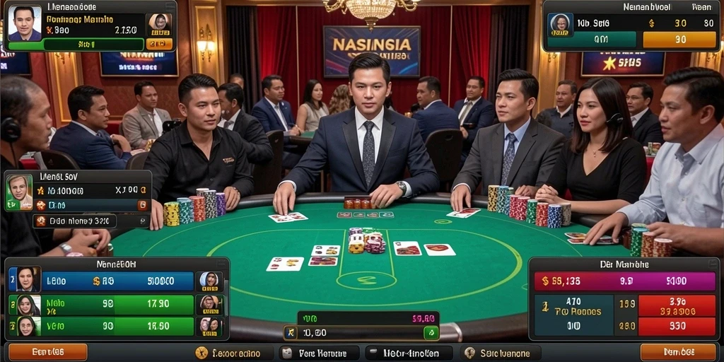 Tampilan awal game yang menawan dan intuitif.