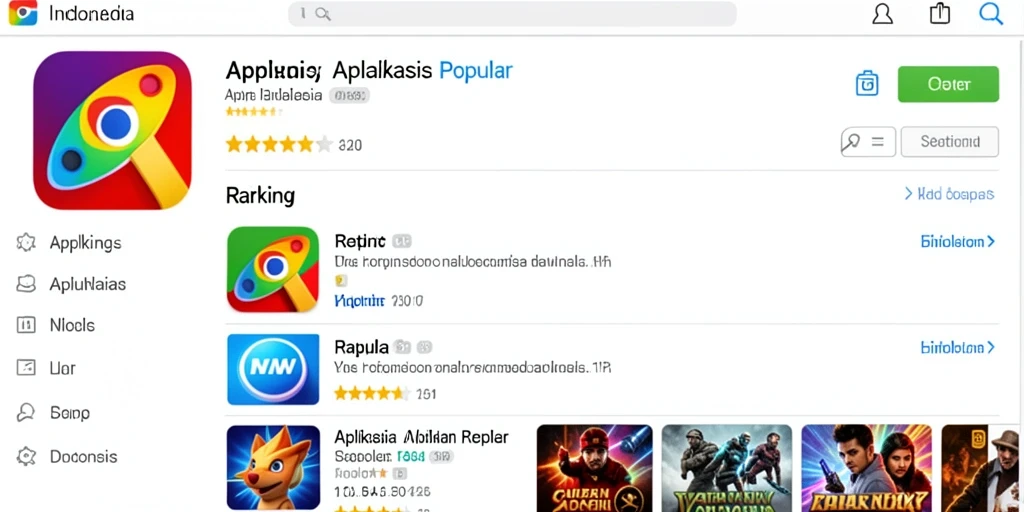 Screenshot menunjukkan tampilan antarmuka yang menarik.