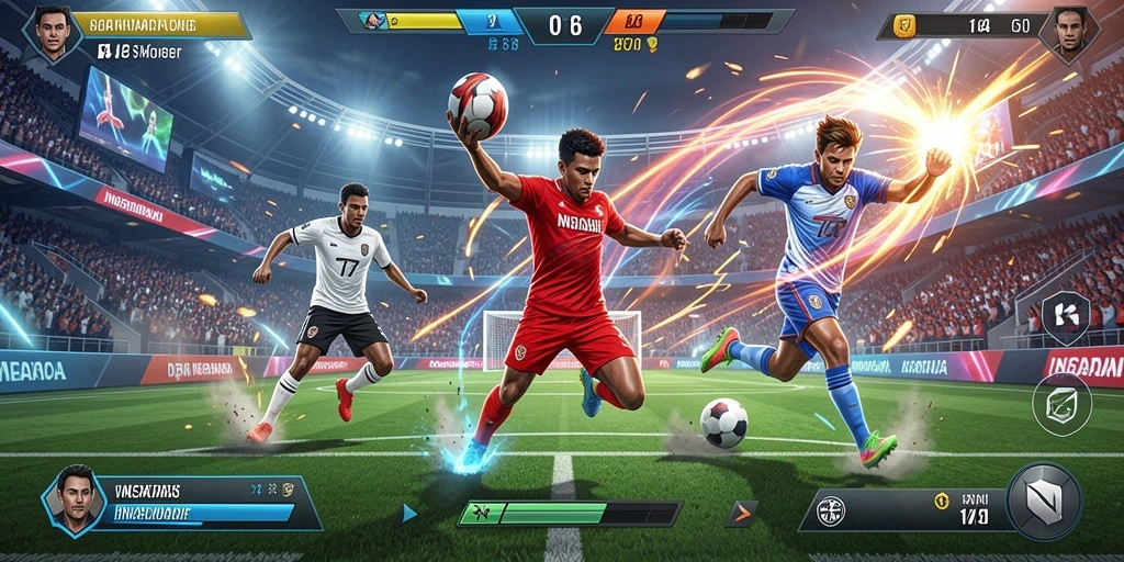 Screenshot menunjukkan tema slot yang menarik.