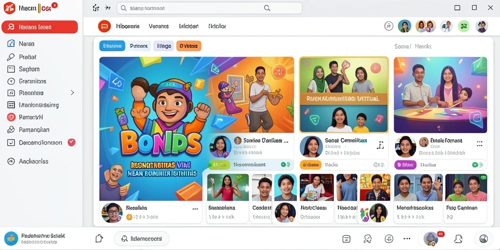 Tampilan awal game yang menarik dan penuh warna.