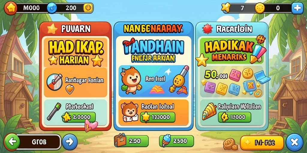 Tampilan antarmuka yang intuitif dan menarik.