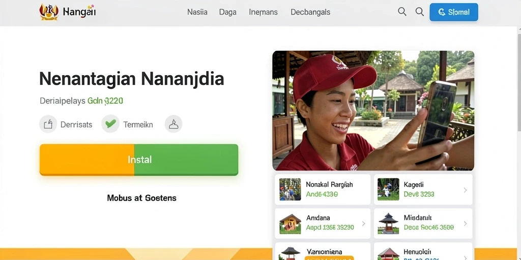 Tampilan grafis yang memukau dalam GAMERP.