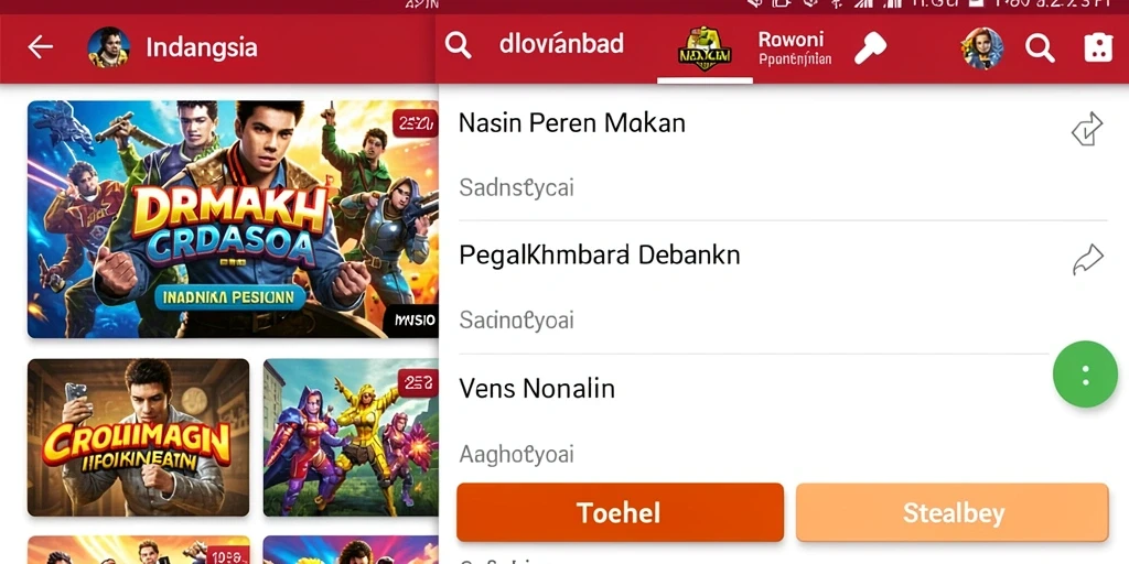 Tampilan antarmuka pengguna yang intuitif dan ramah.