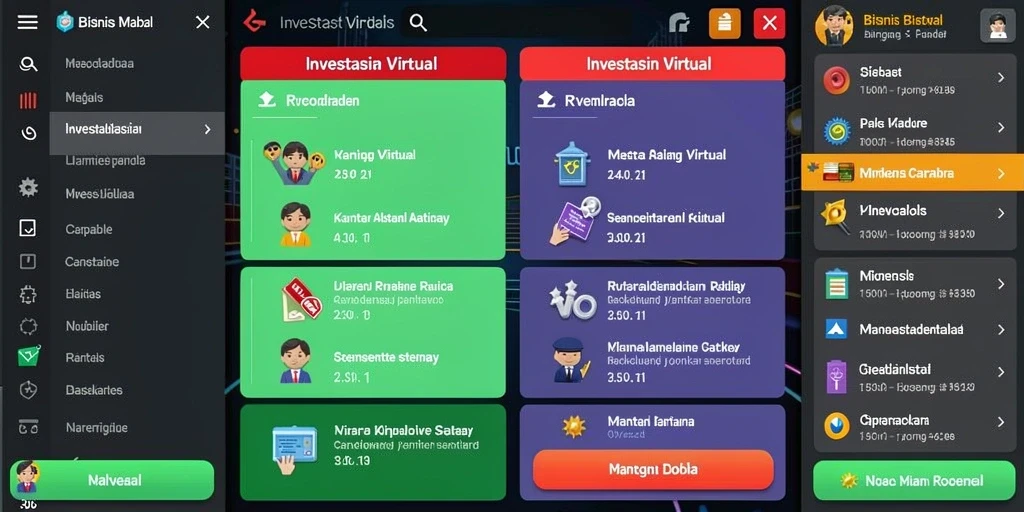 Tampilan antarmuka GOLTOGEL yang menarik dan informatif.