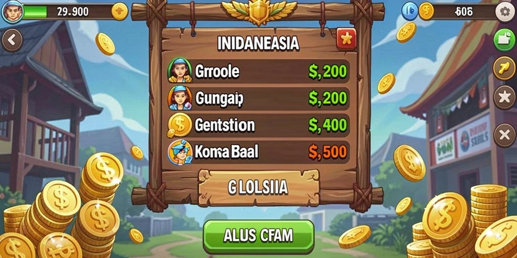 Tampilan permainan yang menarik dan interaktif.