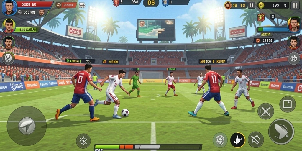 Screenshot menampilkan gameplay seru di KENCANA28.