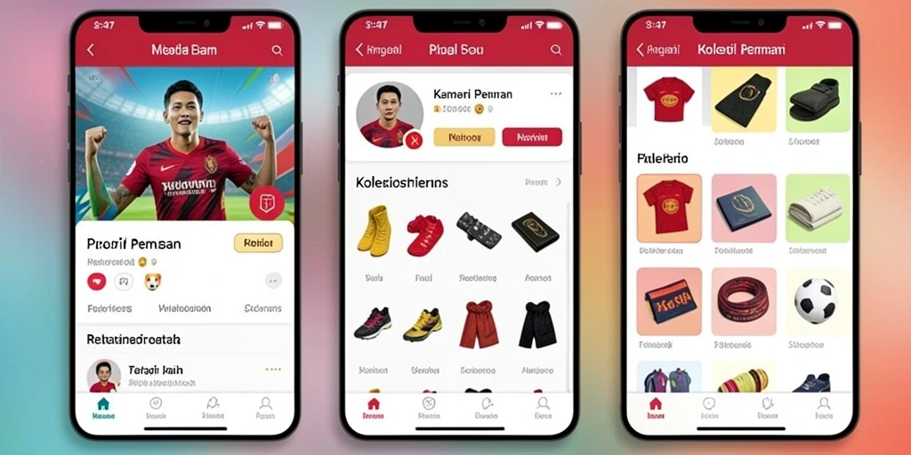 Tampilan awal LUCKYDF dengan grafis memukau.