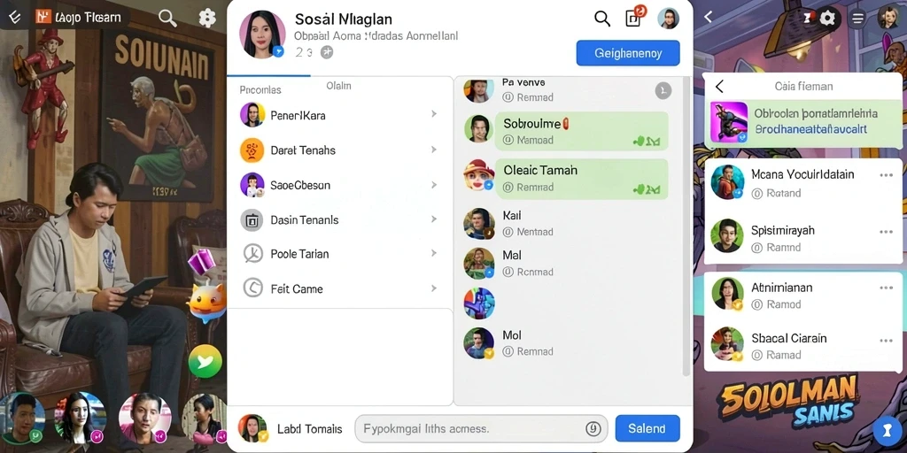 Screenshot menampilkan antarmuka yang menarik dan intuitif.