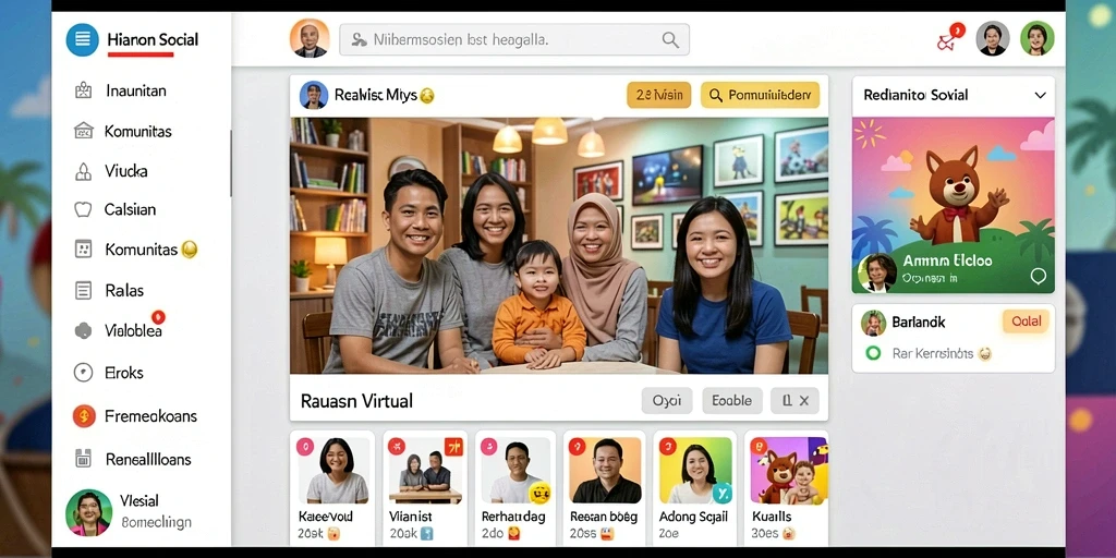 Antarmuka yang menarik dan ramah pengguna.