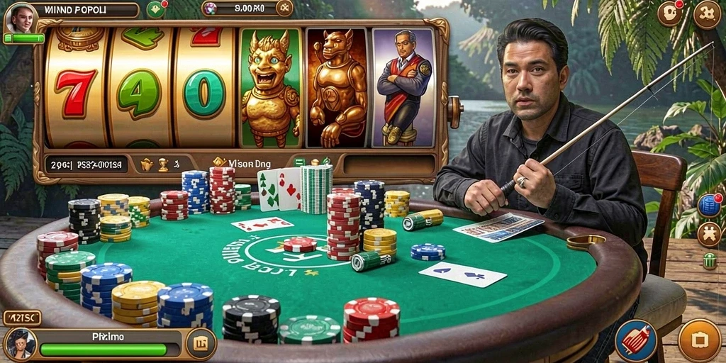 Tampilan level pertama yang penuh warna dan detail.