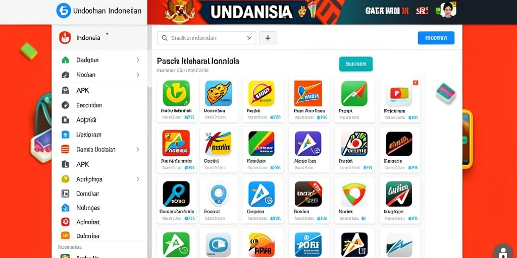 Tampilan grafis yang memukau dalam permainan.