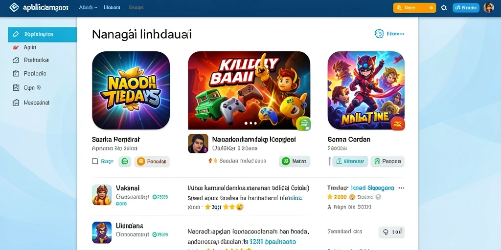 Tampilan antarmuka yang menarik dan mudah digunakan.