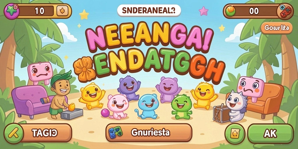 Tampilan awal game S80 yang menarik dan interaktif.