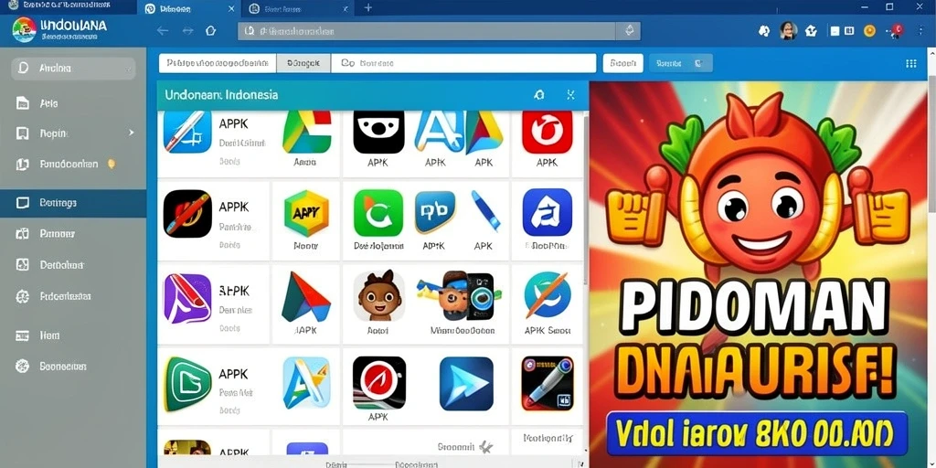 Tampilan antarmuka yang sederhana dan mudah dinavigasi.