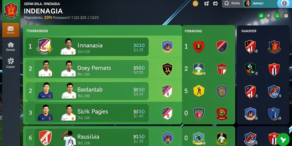 Tampilan awal V98 yang menarik dan interaktif.