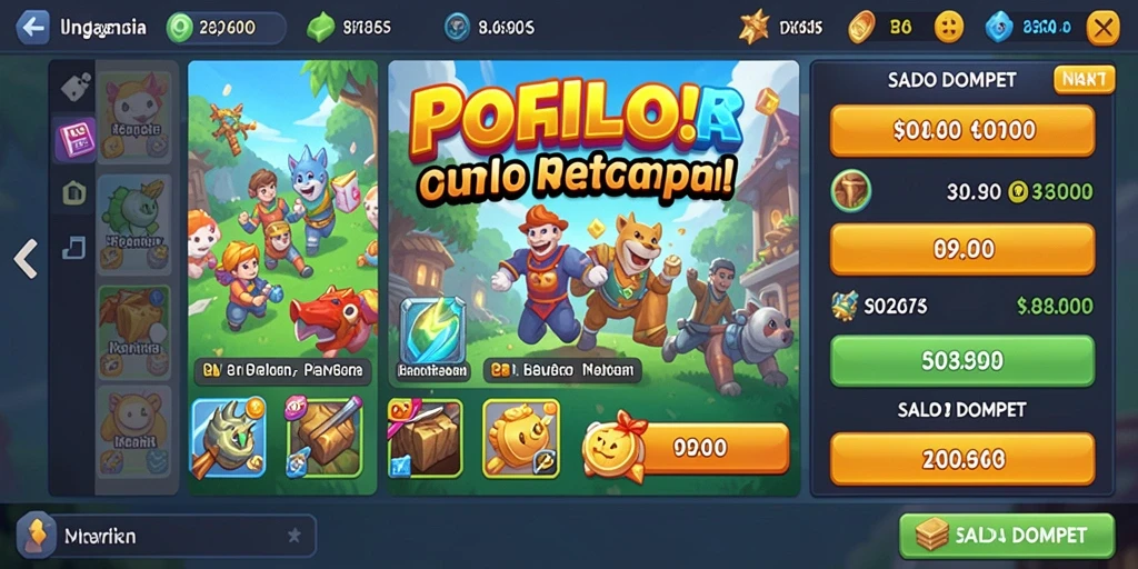 Tampilan grafis yang menakjubkan di level pertama.