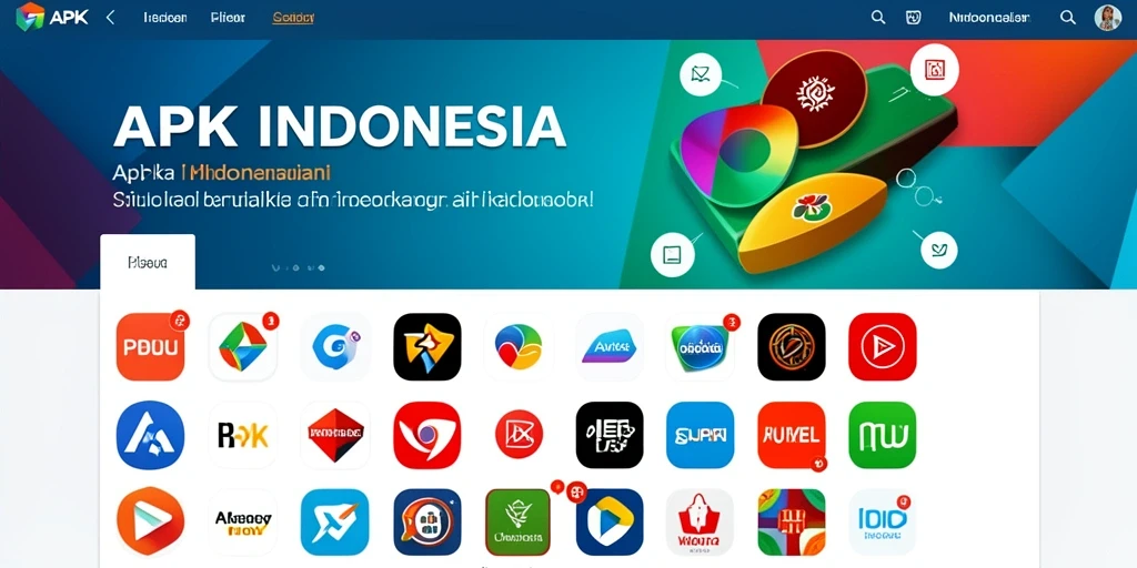 Tampilan utama yang menarik dan mudah dipahami.