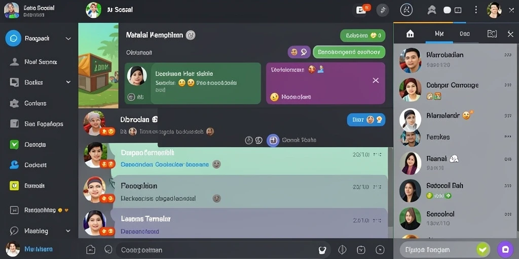 Screenshot menampilkan antarmuka pengguna yang intuitif.